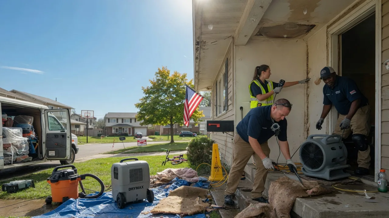 Water Damage Restoration in Dixon, IL near me